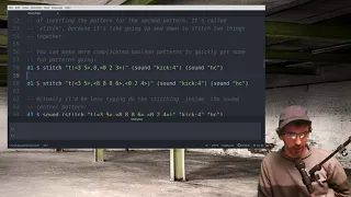 TidalClub Week 8 Lesson 2 - binary patterns with struct stitch and sew