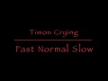Download Lagu Timon Crying - Fast, normal and slow