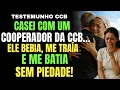 Download Lagu TESTEMUNHO CCB | MEU MARIDO COOPERADOR da CCB BEBIA me TRAÍA e me BATIA MUITO