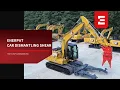 Fast scrap car dismantling ENERPAT Car Dismantling Shear