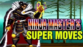 ninja masters hao ninpo cho all super desperation hyper ultra combo finishers arcade fighting game