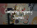 Comparing My DIY Pregnancy Journal to the Happy Planner Pregnancy Layout