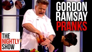 all of gordon ramsays best pranks compilation
