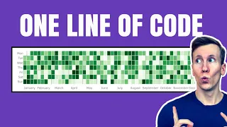 Create Stunning Calendar Heatmaps in Python with ONE Line of Code