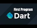 First Dart Program In Visual Studio Code