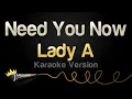 Download Lagu Lady Antebellum - Need You Now (Karaoke Version)