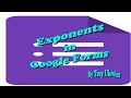 Exponents in Google Forms