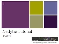 Lagu Netlytic: Twitter
