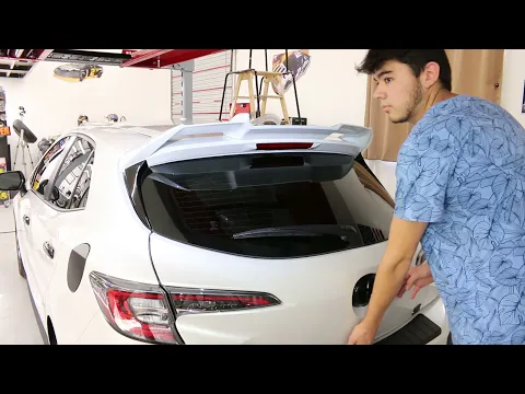 Download MP3 2021 Toyota Hatchback OEM Spoiler Install PLUS BONUS TIPS!!