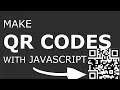Make QR codes with the QRserver API
