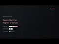LeetCode 374 Guess Number Higher or Lower - Python Solution