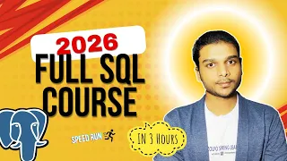Modern SQL Full Course Beginner to Expert - PostgreSQL 2026