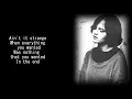 Download Lagu The Cranberries - In The End (Lyric Video)