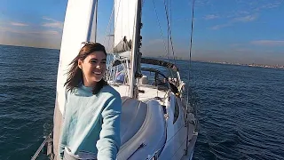 Living On A Boat- EPIC SAILING Conditions in the Mediterranean | Sailing Ruby Rose