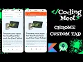 How to Implement Chrome Custom Tab in Android Studio Kotlin