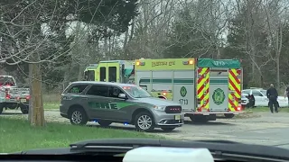 Berkeley Township Fire Station 17 and Berkeley Township Police on scene of a Vehicle Fire