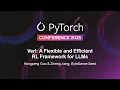 Lagu Verl: A Flexible and Efficient RL Framework for LLMs - Hongpeng Guo \u0026 Ziheng Jiang, ByteDance Seed