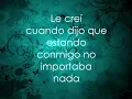 Le Crei- Pesado (Letra)
