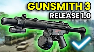 Gunsmith Part 3 - RELEASE 1 0 Guide Escape From Tarkov