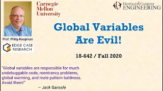 L08 Global Variables Are Evil