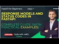 FastAPI Response Models Status Codes Explained - Professional API Development Code With Hafiz
