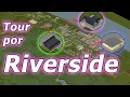 Showing all the main points of Riverside City Tour Project Zomboid Pt-Br