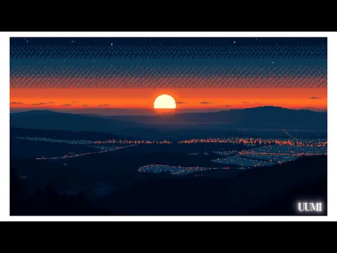 🔥 fire sunset | calm & relaxing lo-fi playlist | lofi for unwinding