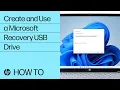 Creating and Using a Microsoft Recovery USB Drive HP Computers HP Support