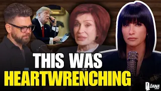 listen trump s voicemail that left sharon osbourne in tears