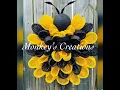 DIY an EASY Bumblebee Wreath
