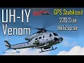 Lagu All-New RotorScale UH-1Y Venom 220 Size GPS Stabilized RTF Helicopter | Motion RC