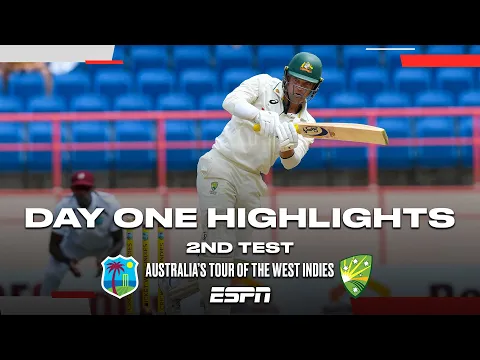 Video Thumbnail: Day 1 Highlights 2nd Test Australia vs. West Indies | #Cricket