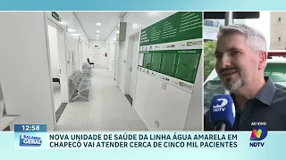 Linha Água Amarela ganha nova unidade de saúde em Chapecó