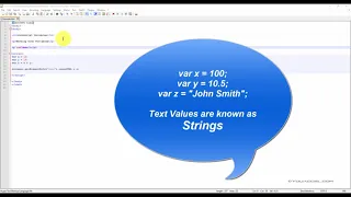 JavaScript jQuery 10 Variables Introduction