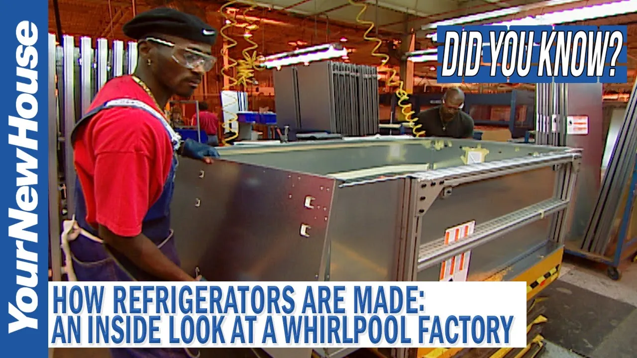 Outline Video How Refrigerators are Made: Whirlpool Factory Tour - Did You Know?