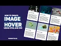 Css Div Image Hover Html Css image card hover effect