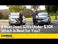 5 Best SUVs Under 30 000 for 2020 CR-V RAV4 Escape Grand Cherokee and Rogue