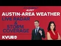 Low-end severe storm threat for the Austin-area live radar and storm coverage
