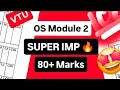 OS MODULE 2 SUPER IMPORTANT QUESTIONS BCS303 MODEL PAPER SOLUTION PASSING PACKAGE 22 Scheme
