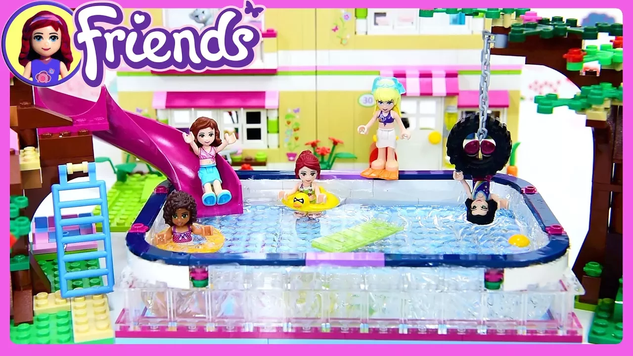 LEGO Friends Heartlake Summer Pool (41313). 