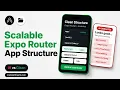 The Best Expo Router Folder Structure for Scalable Apps React Native Tutorial Beginners