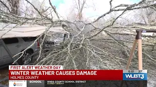 Holmes County residents without water and power due to winter storm