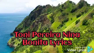 toni pereira nina bonita lyric