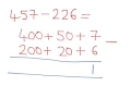 Expanded Method Column Subtraction