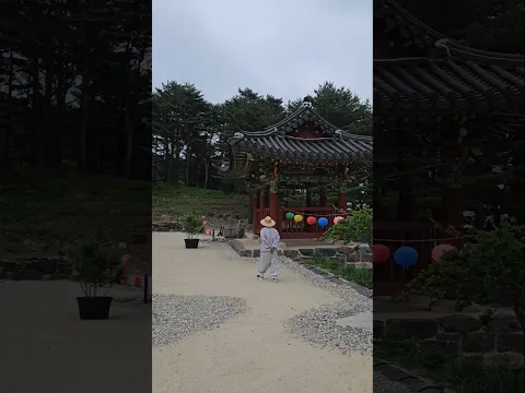 산사의 아침 - 행선