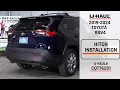 2019-2024 Toyota Rav4 U-Haul Trailer Hitch Installation