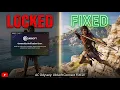 How to Fix Assassin s Creed Odyssey Ubisoft Login Issues