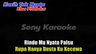 Download KASIH TAK NYATA VOC ELSA PITALOKA POP MINANG KARAOKE || @sonykaraokeofficial MP3