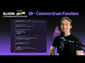 Elixir Full Course 28 - Common Enum Functions