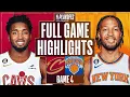 CAVALIERS at KNICKS FULL GAME 4 HIGHLIGHTS April 23 2023
